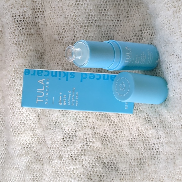 TULA Skincare glow + get it cooling & brightening eye balm, 10g/0.35oz - Picture 2 of 11
